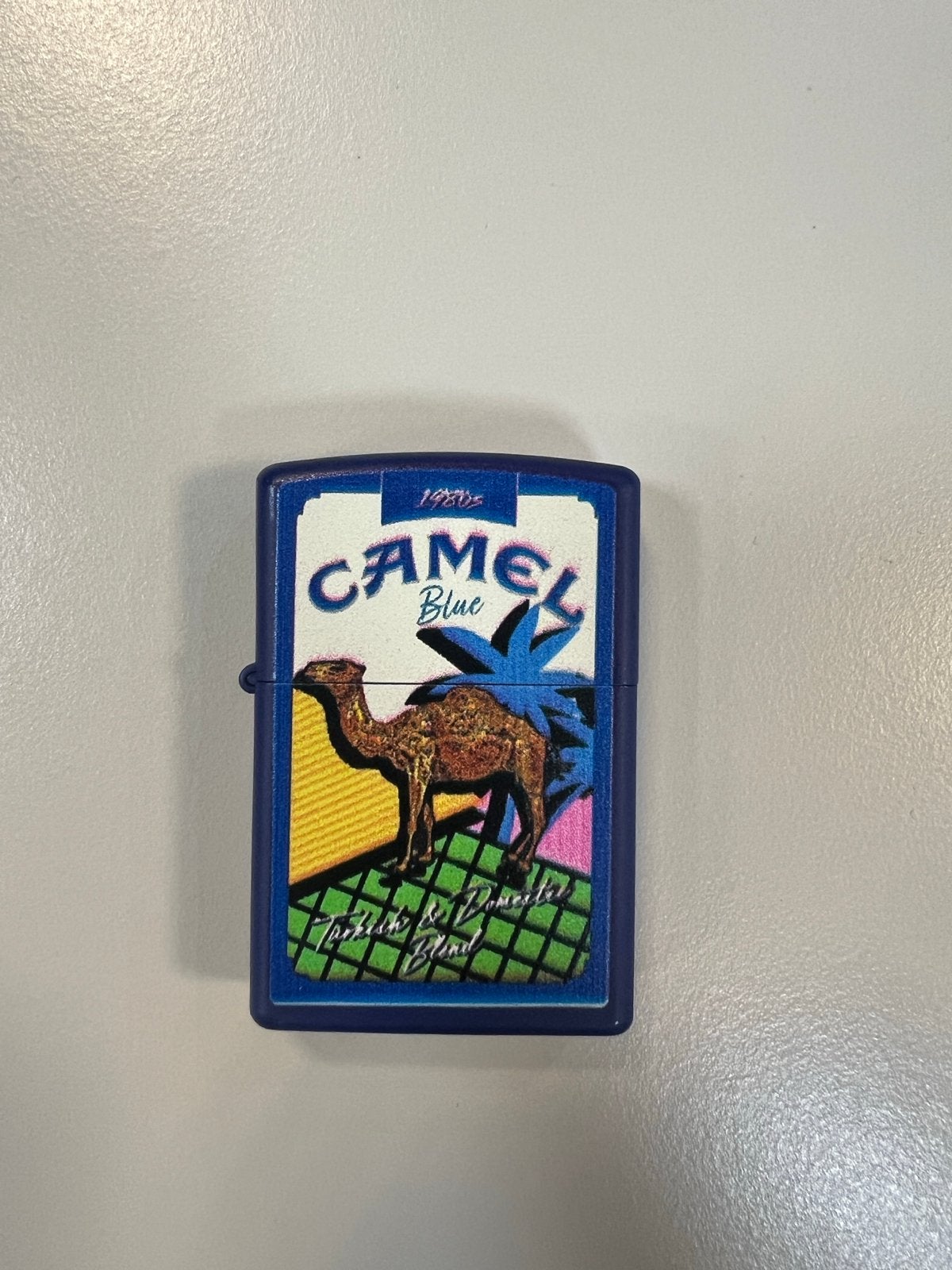 Zippo Camel Blue aansteker nieuw in doos, Ophalen of Verzenden, Zo goed als nieuw, Aansteker