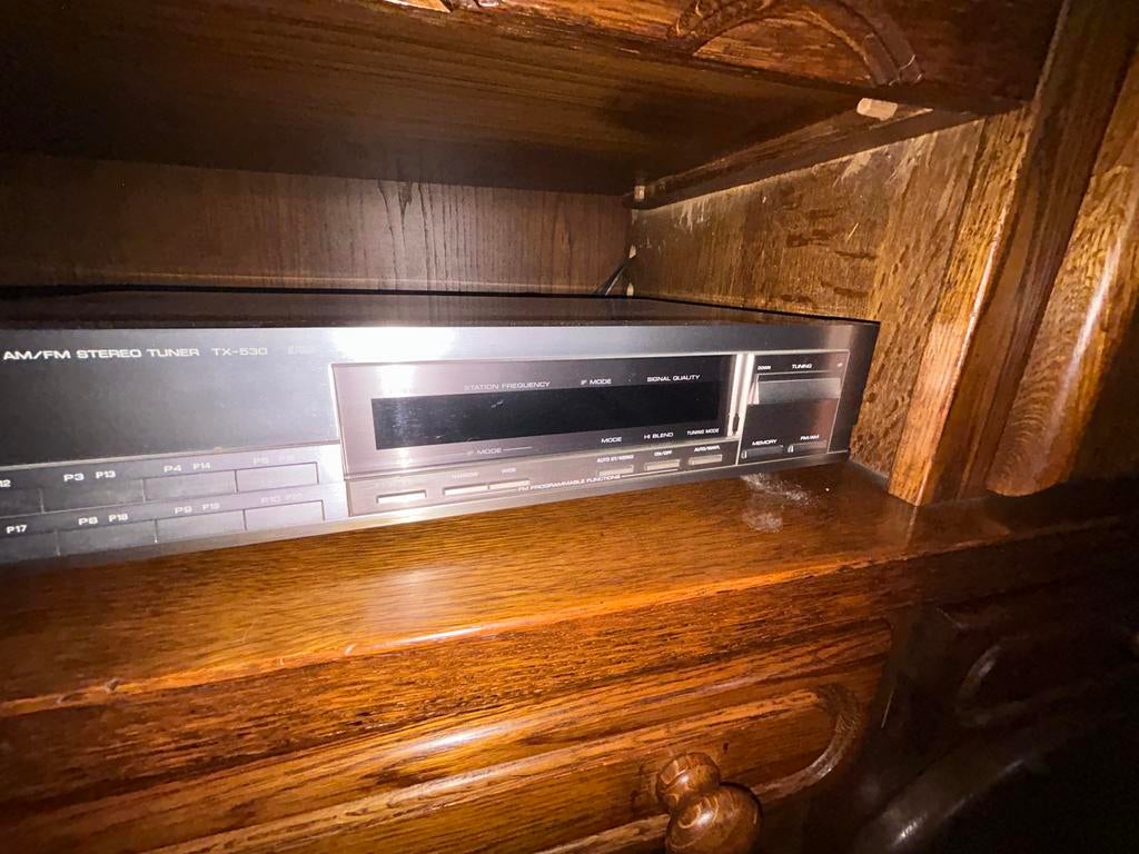 Yamaha TX-530 AM/FM Stereo Tuner, Ophalen, Gebruikt, Analoog