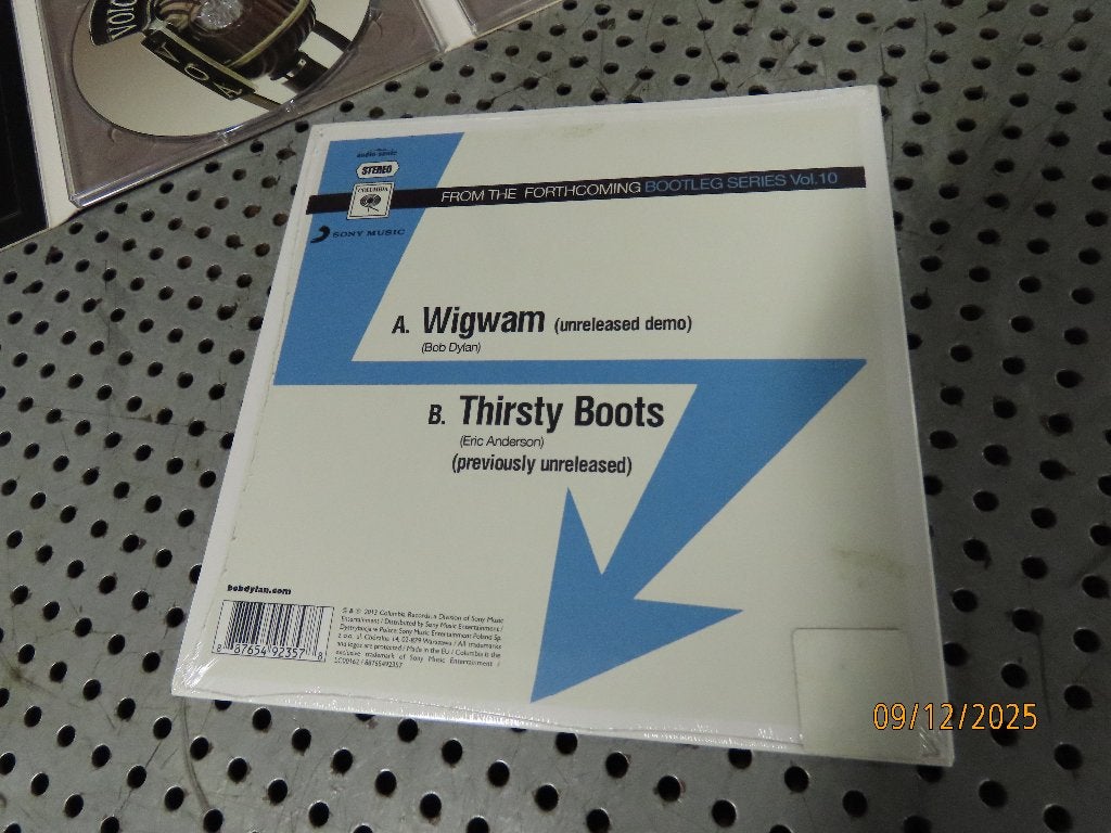 Bob Dylan ; Collector Items o.a. CD box & Single Wigwam, Ophalen of Verzenden, Zo goed als nieuw, Boxset, Speciale editie