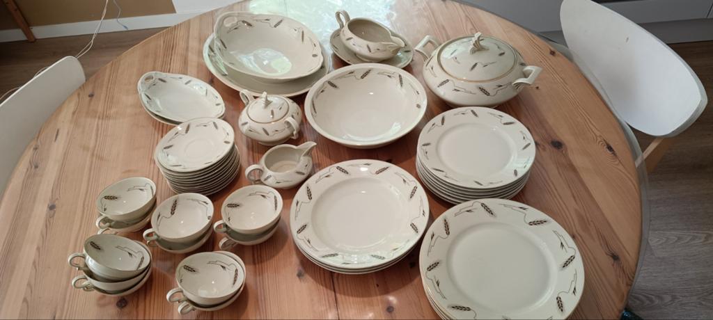 Servies Antiek 1918-1938 H&C Chodau, Ophalen of Verzenden