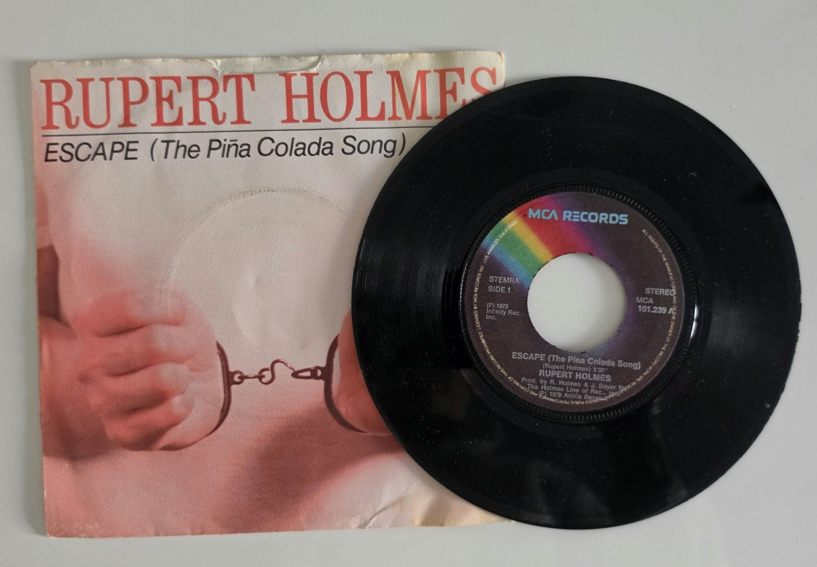 Rupert Holmes - Escape (The Piña Colada Song) vinyl single, Cd's en Dvd's, Ophalen of Verzenden, Gebruikt