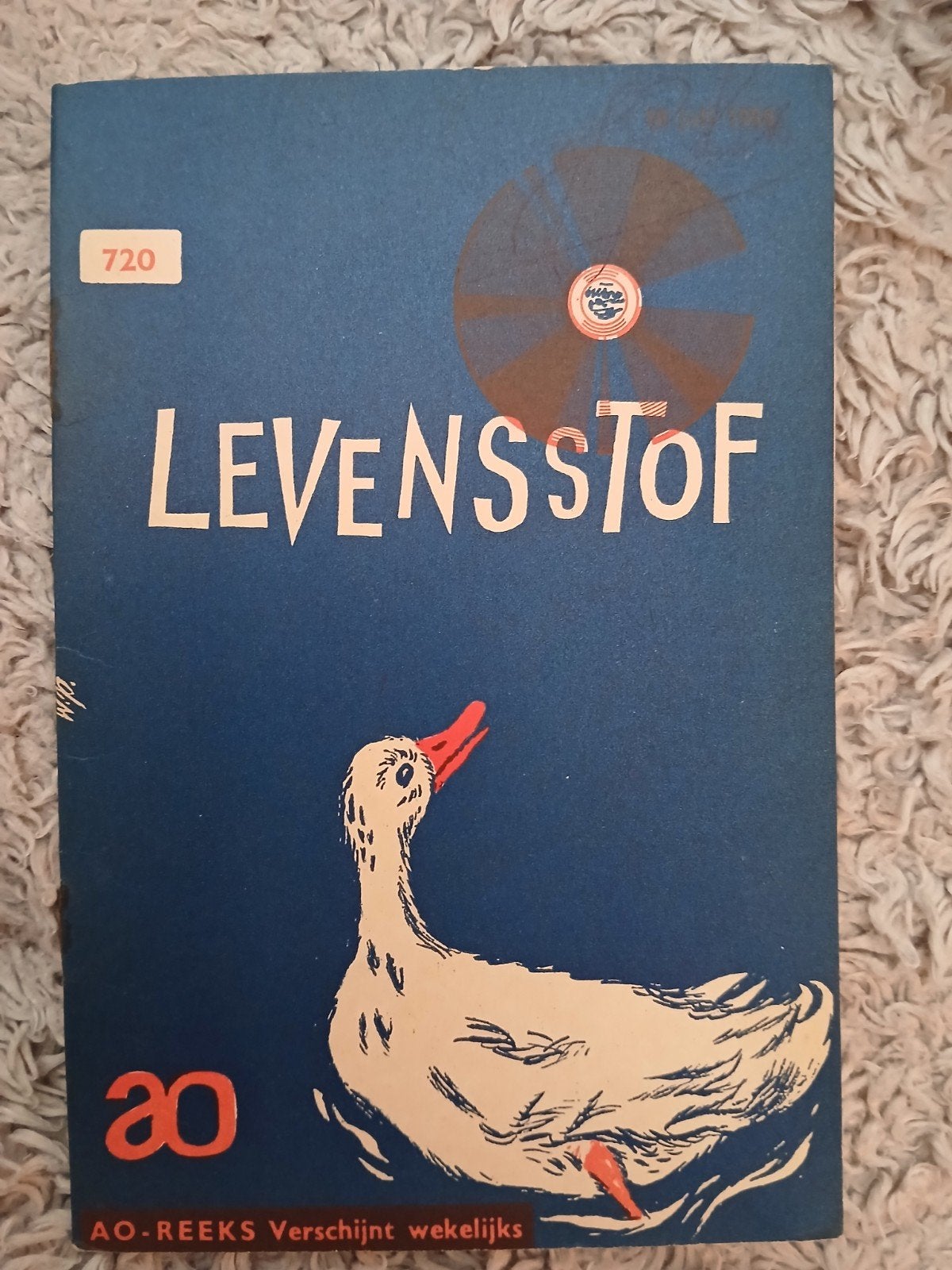 AO-reeks nr 720 "Levensstof" uit 1958, Verzenden, Gelezen, Dr. C.J.H. van den Broek, Geesteswetenschap