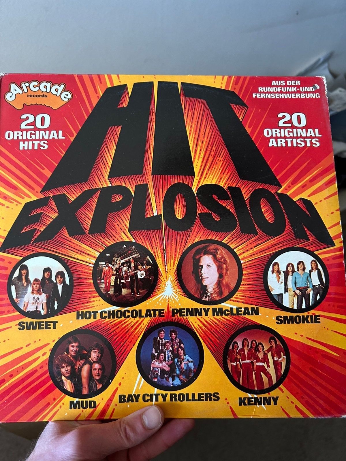 Verzalenalbum HIT explosion div artiesten, Cd's en Dvd's, Vinyl | Verzamelalbums, Ophalen of Verzenden, Zo goed als nieuw, Overige formaten