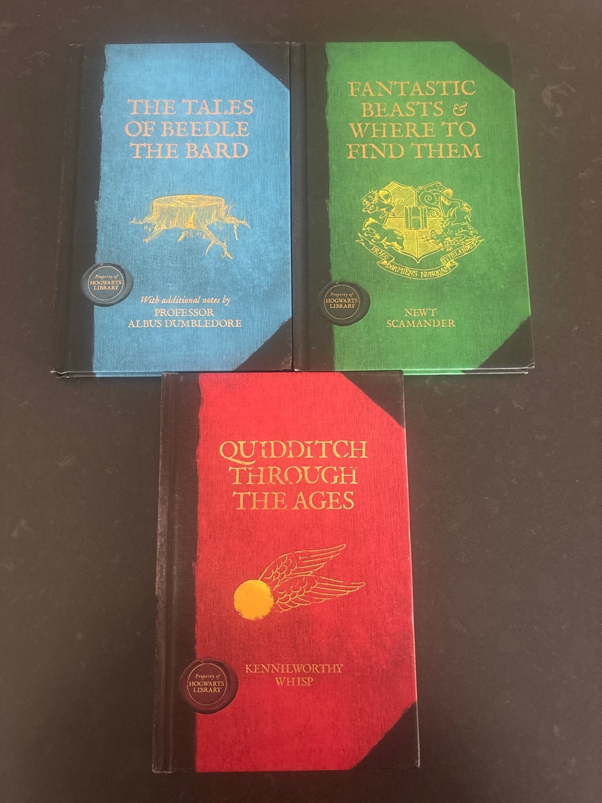 Hogwarts Library 2012 hardcover set, Boeken, Ophalen of Verzenden, Zo goed als nieuw