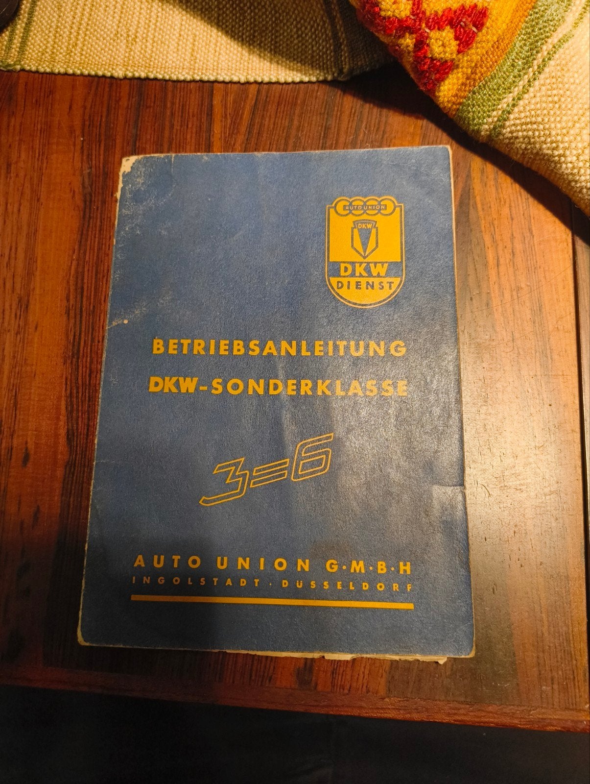 DKW 3=6 handleiding, Ophalen of Verzenden