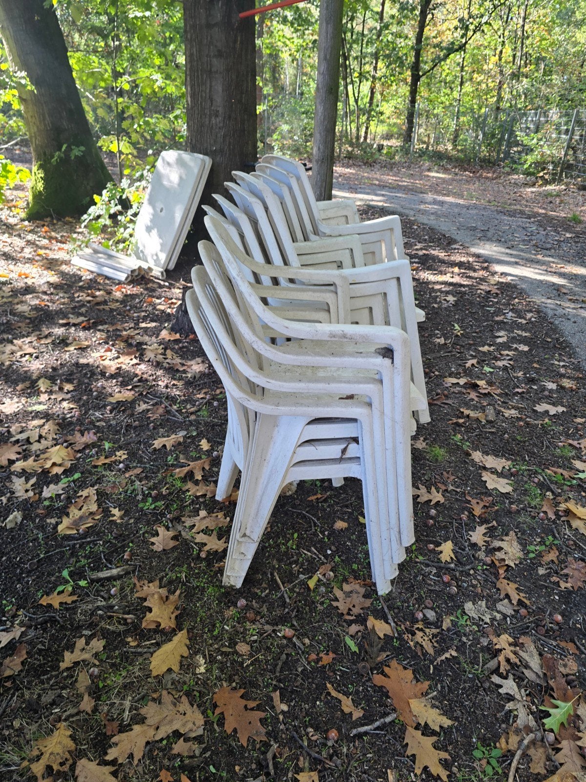 tuinstoelen, Tuin en Terras, Ophalen, Gebruikt, Kunststof, Verstelbaar