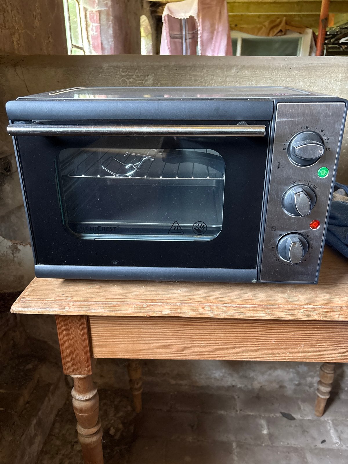 Silvercrest Oventje - Compacte Mini-oven, Witgoed en Apparatuur, Ovens, Gebruikt, Vrijstaand, Mini-oven, Silvercrest, Minder dan 45 cm