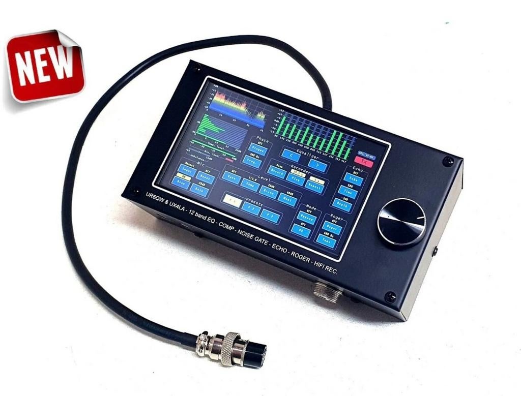 UR6QW 12-bands Equalizer met Compressor en Echo, Telecommunicatie, Zenders en Ontvangers, Nieuw, Ophalen