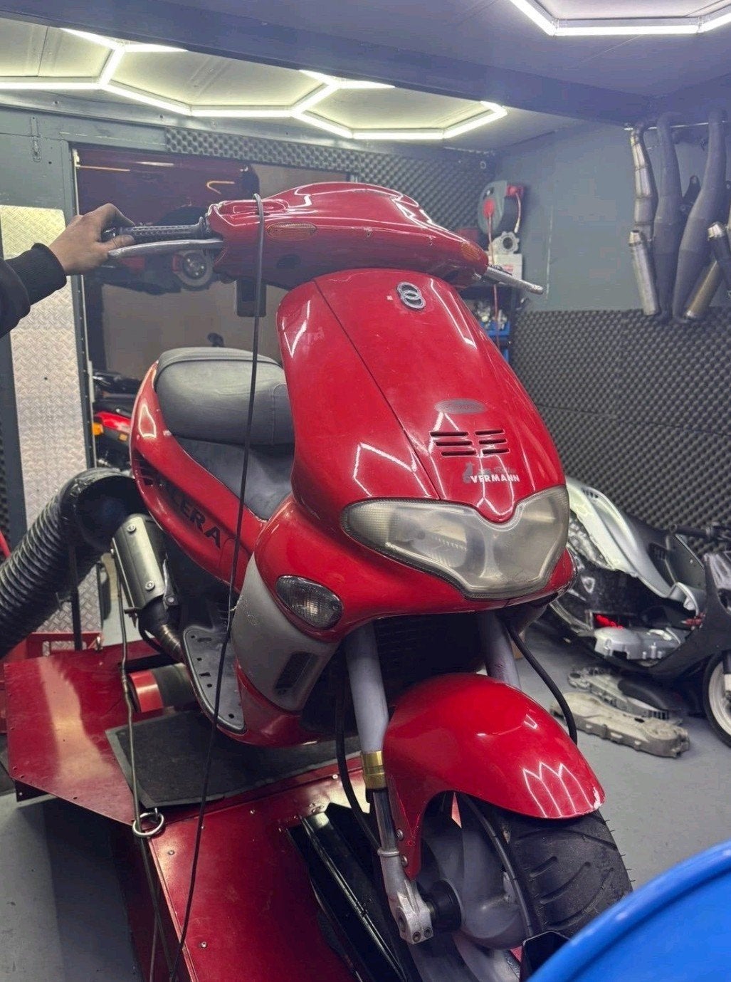 gilera runner 172 mhr malossi geflowed (stage 1), Ophalen of Verzenden