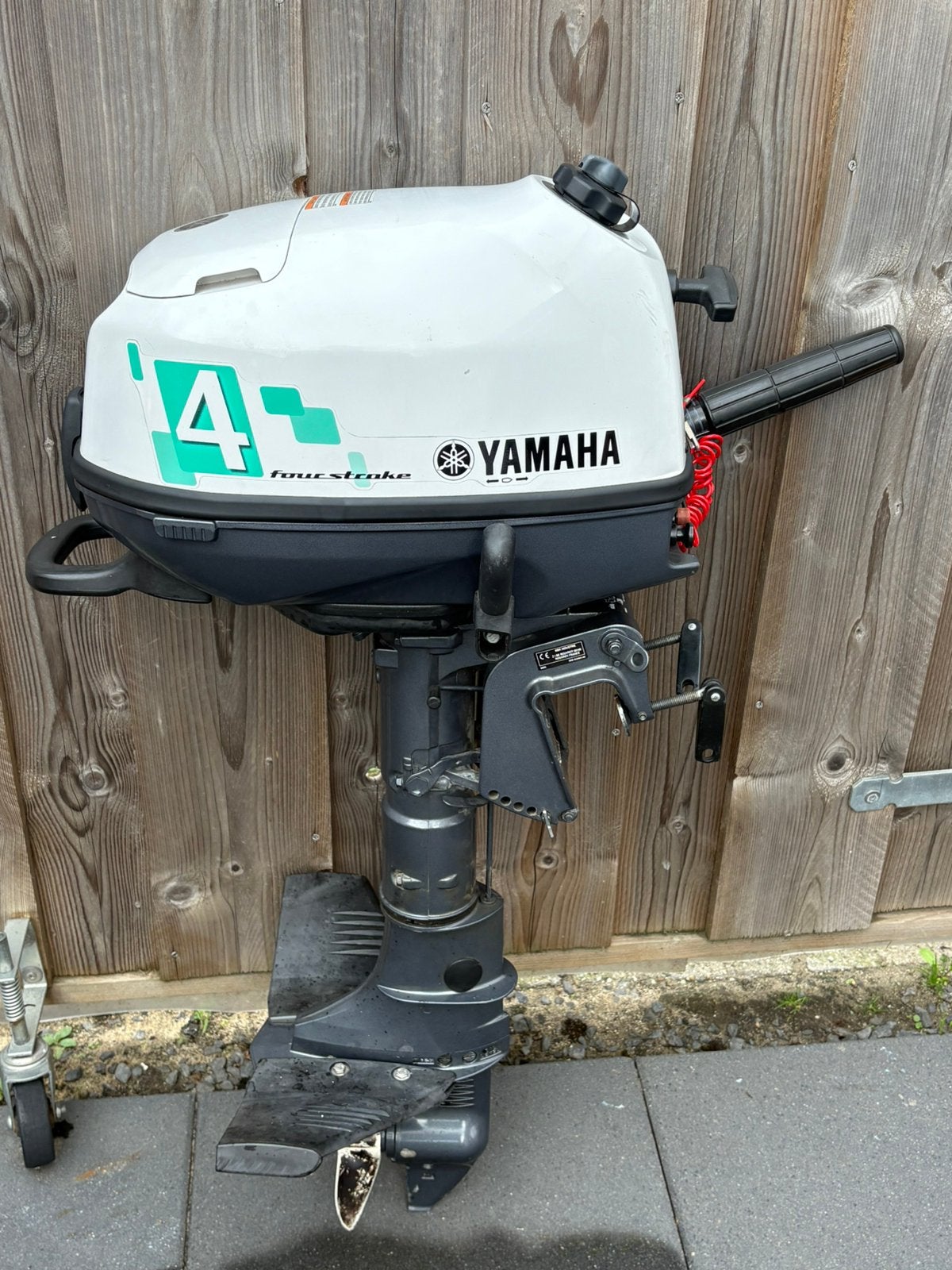Yamaha 4pk 4takt kortstaart buitenboordmotor, Ophalen, Zo goed als nieuw, Motor en Techniek, Motorboot