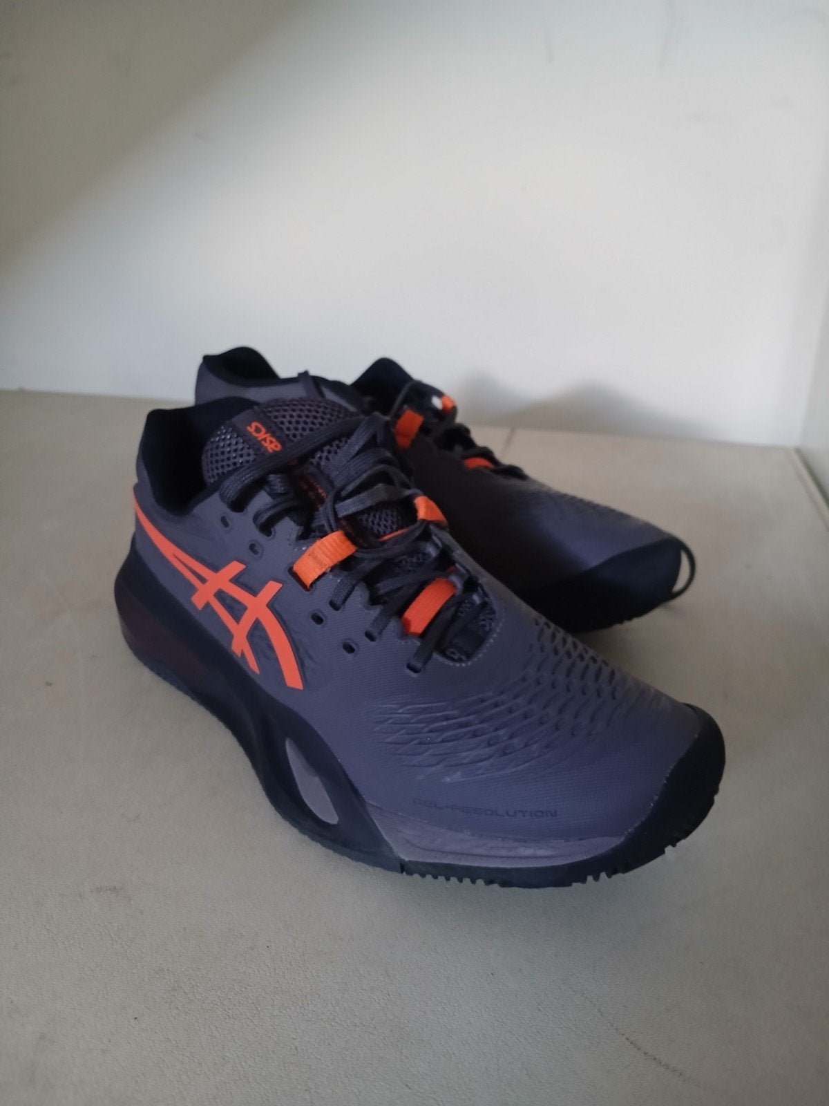 Asics gel resolution x clay. Padel/tennis schoen., Overige kleuren, Sportschoenen, Ophalen of Verzenden, Zo goed als nieuw