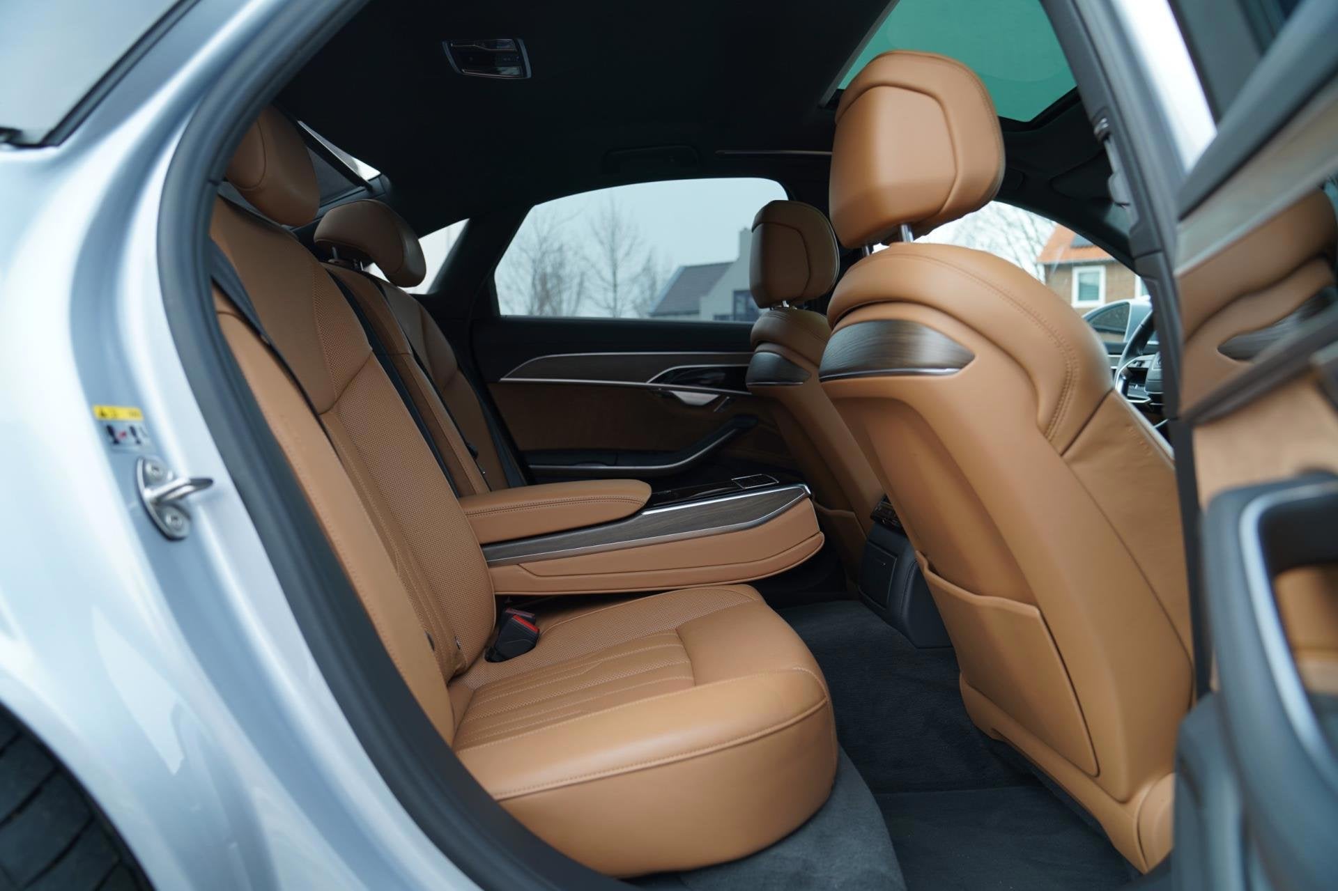 Audi A8 55 TFSI Quattro Pro Line Plus | Panorama | Luxe Lede, Auto's, Dealer onderhouden, Gebruikt, Euro 6, 2995 cc
