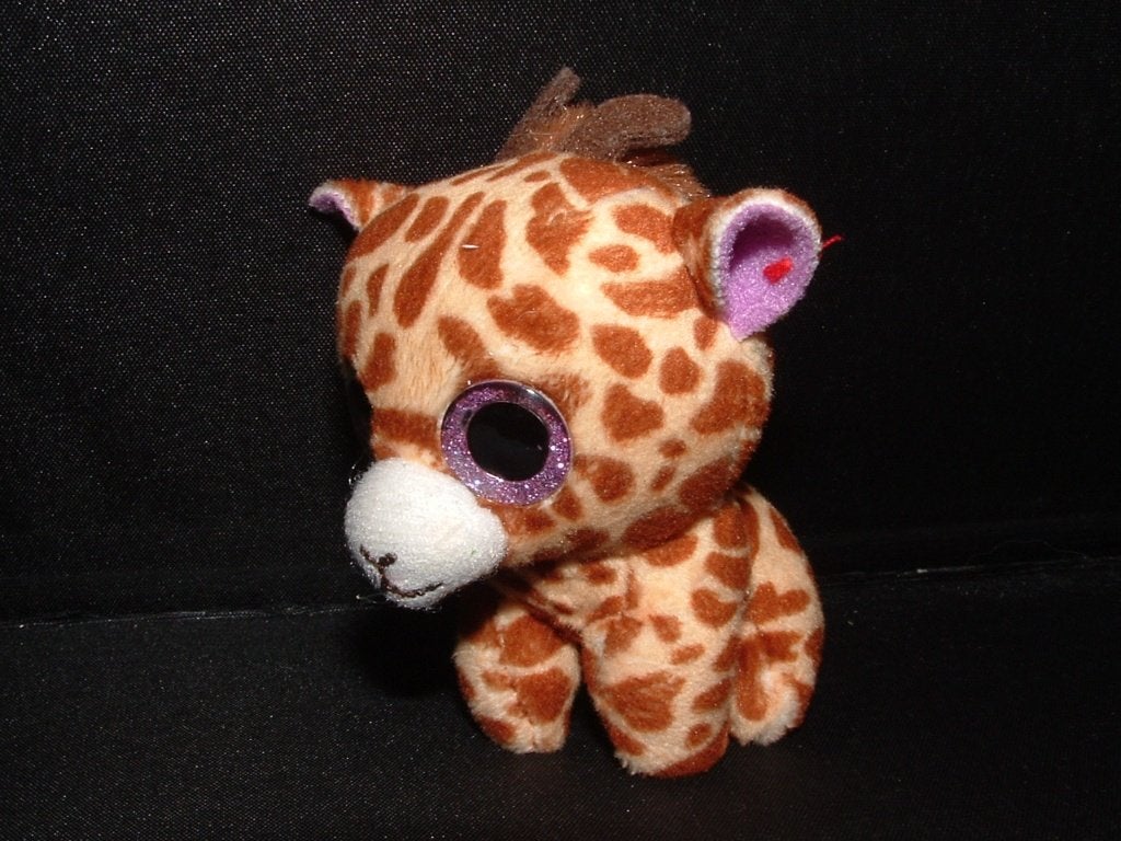 MC DONALDS TY GIRAFFE KLEIN MET GROOT HOOFD VELOURS, Ophalen of Verzenden, Nieuw, Overige typen
