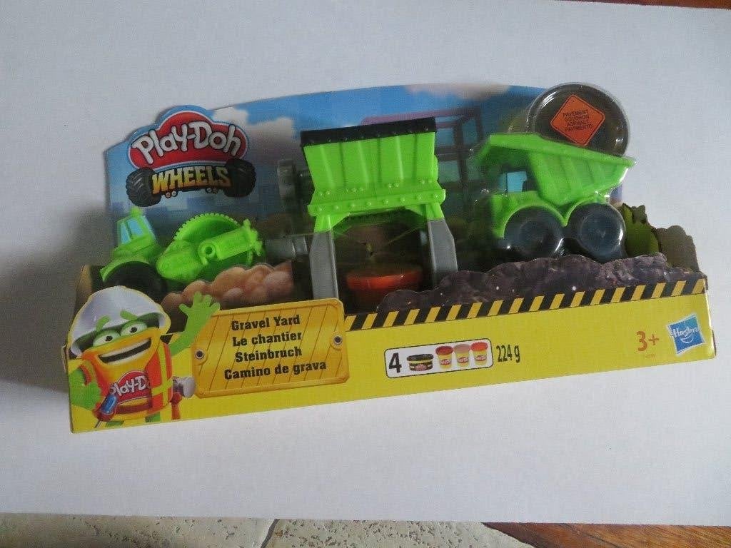 PLAY DOH - WHEELS - GRAVEL YARD, Ophalen of Verzenden, Nieuw, Jongen of Meisje