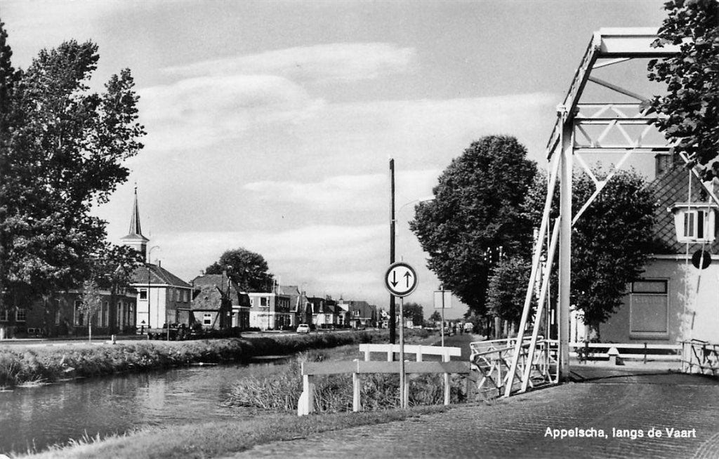 703-042-031 Appelscha Langs De Vaart, Ophalen of Verzenden, Voor 1920, Friesland