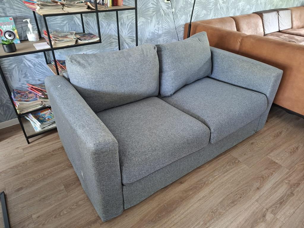 2 zits bank Vimle GRATIS, Huis en Inrichting, Banken | Bankstellen, Ophalen, Gebruikt, 150 tot 200 cm, Tweepersoons