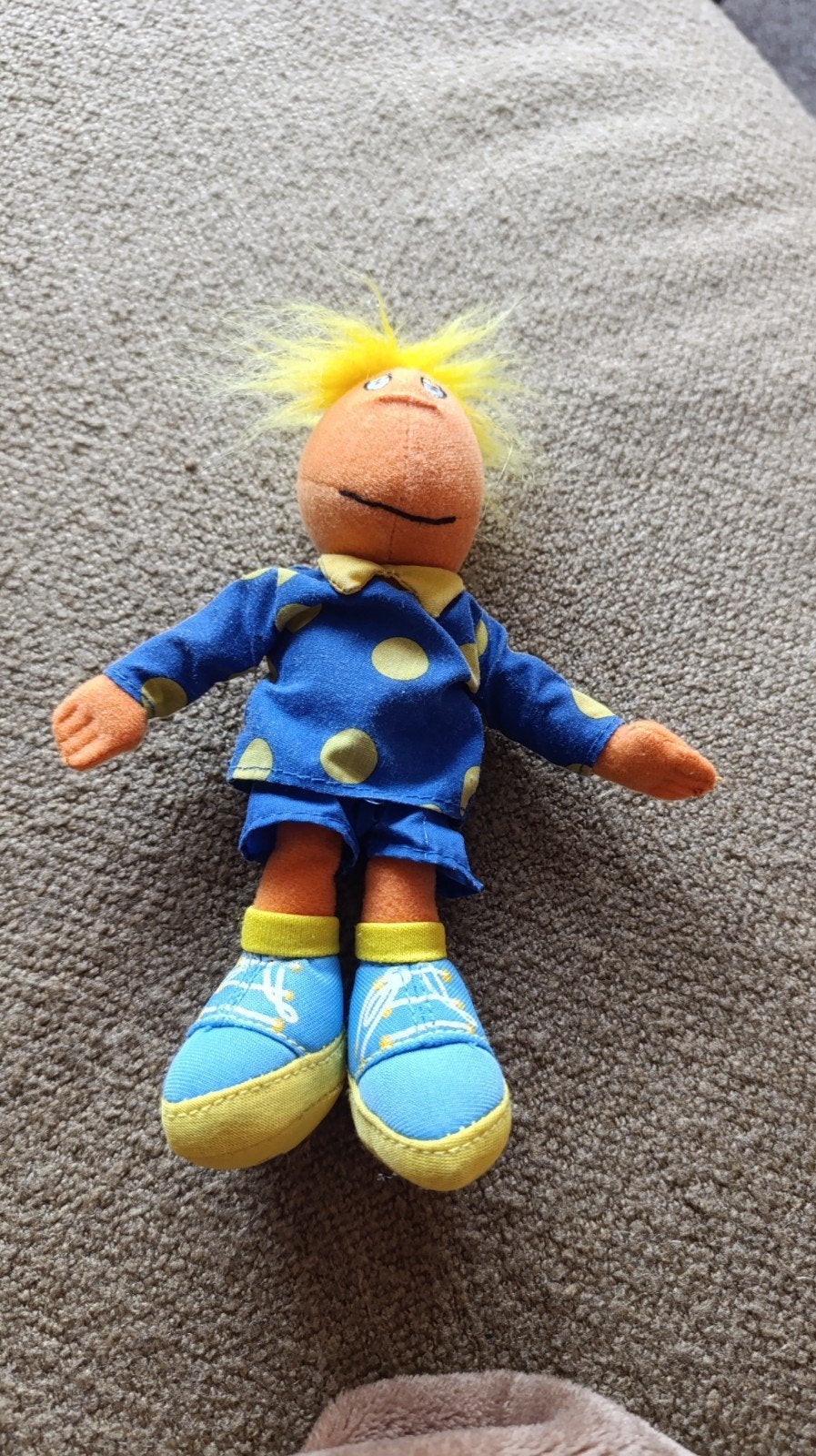 Tweenies Milo knuffel - 19 cm, Gebruikt, Overige merken, Overige karakters, Overige typen