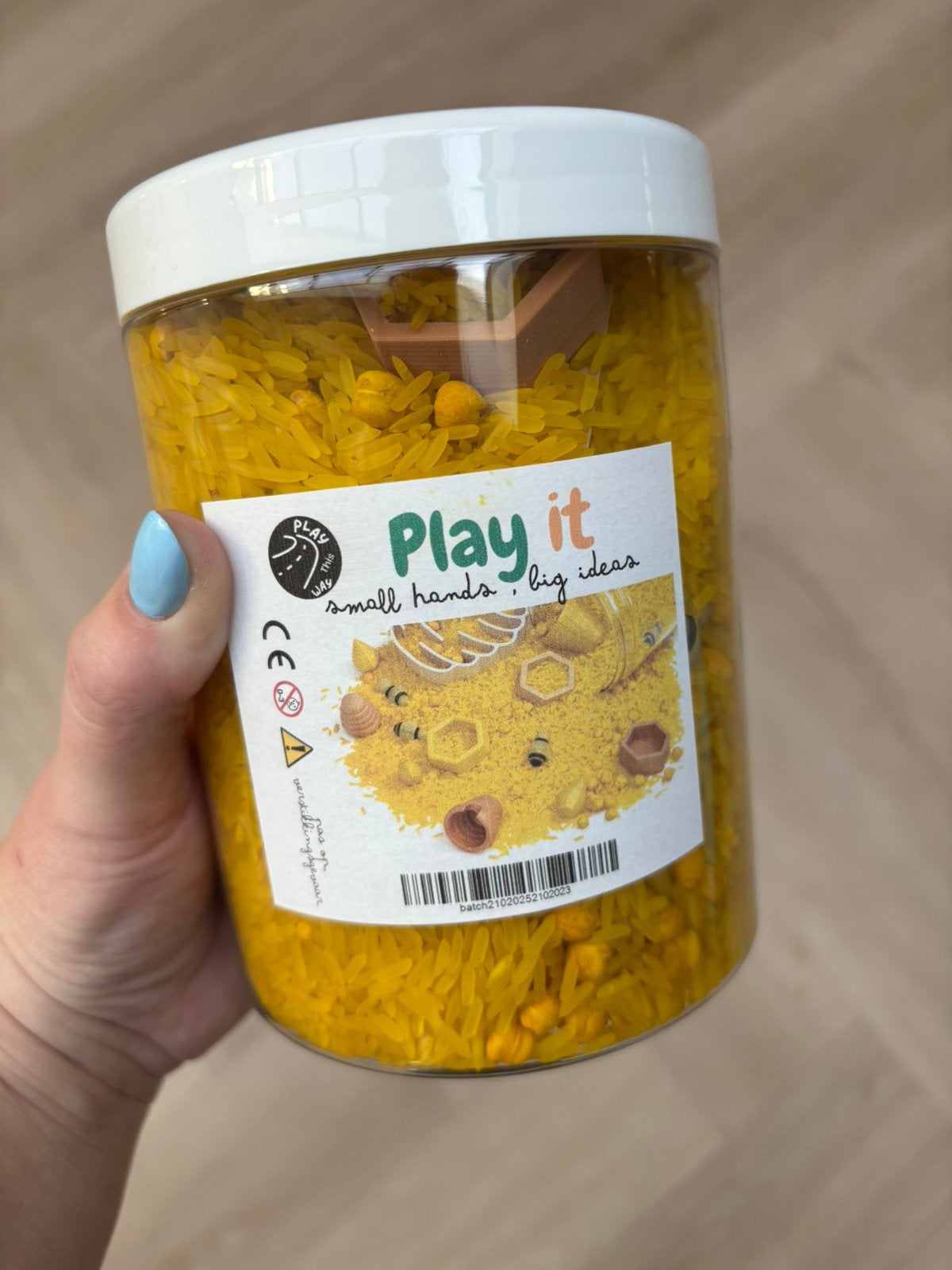 Speelrijst bij honing nieuw in pot, Ophalen of Verzenden, Nieuw, Ontdekken