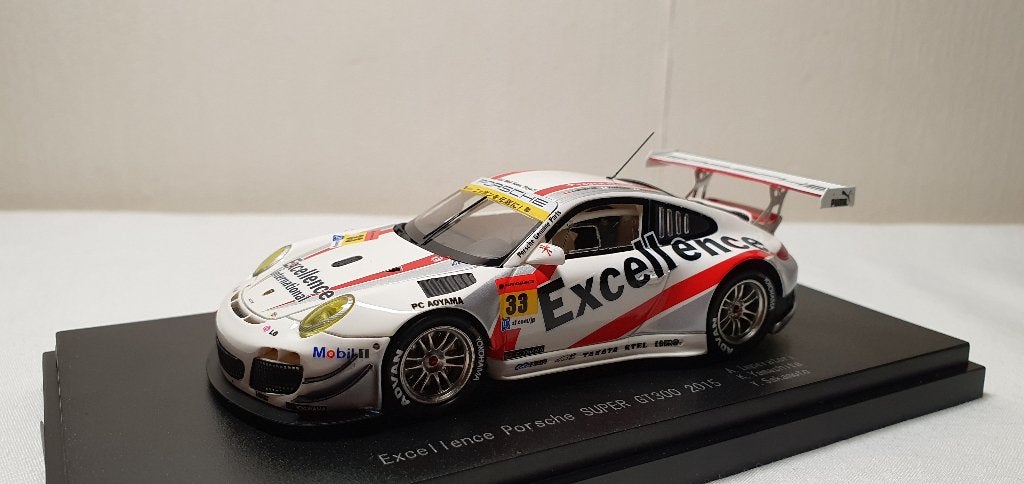 Ebbro Porsche GT3R Super GT300 2015 Excellence #33, Ophalen of Verzenden, Nieuw, Auto, Overige merken