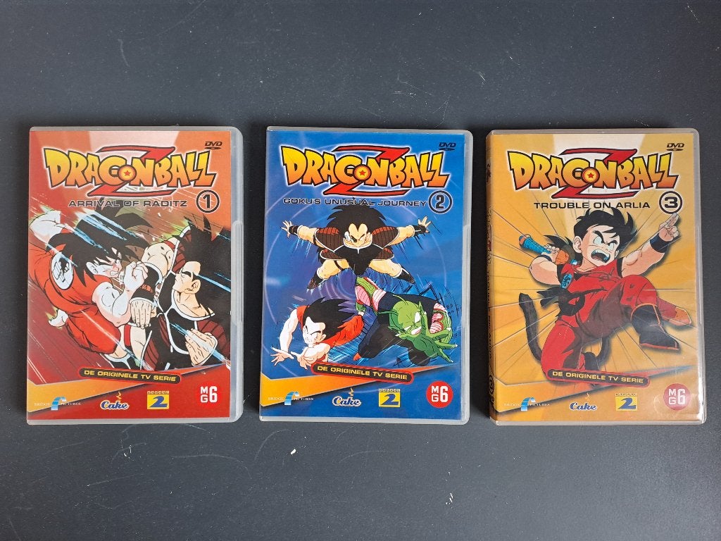 Dragonball Z DVD's #1, #2, #3, Engels, Animatie, Verzenden, Anime (Japans)