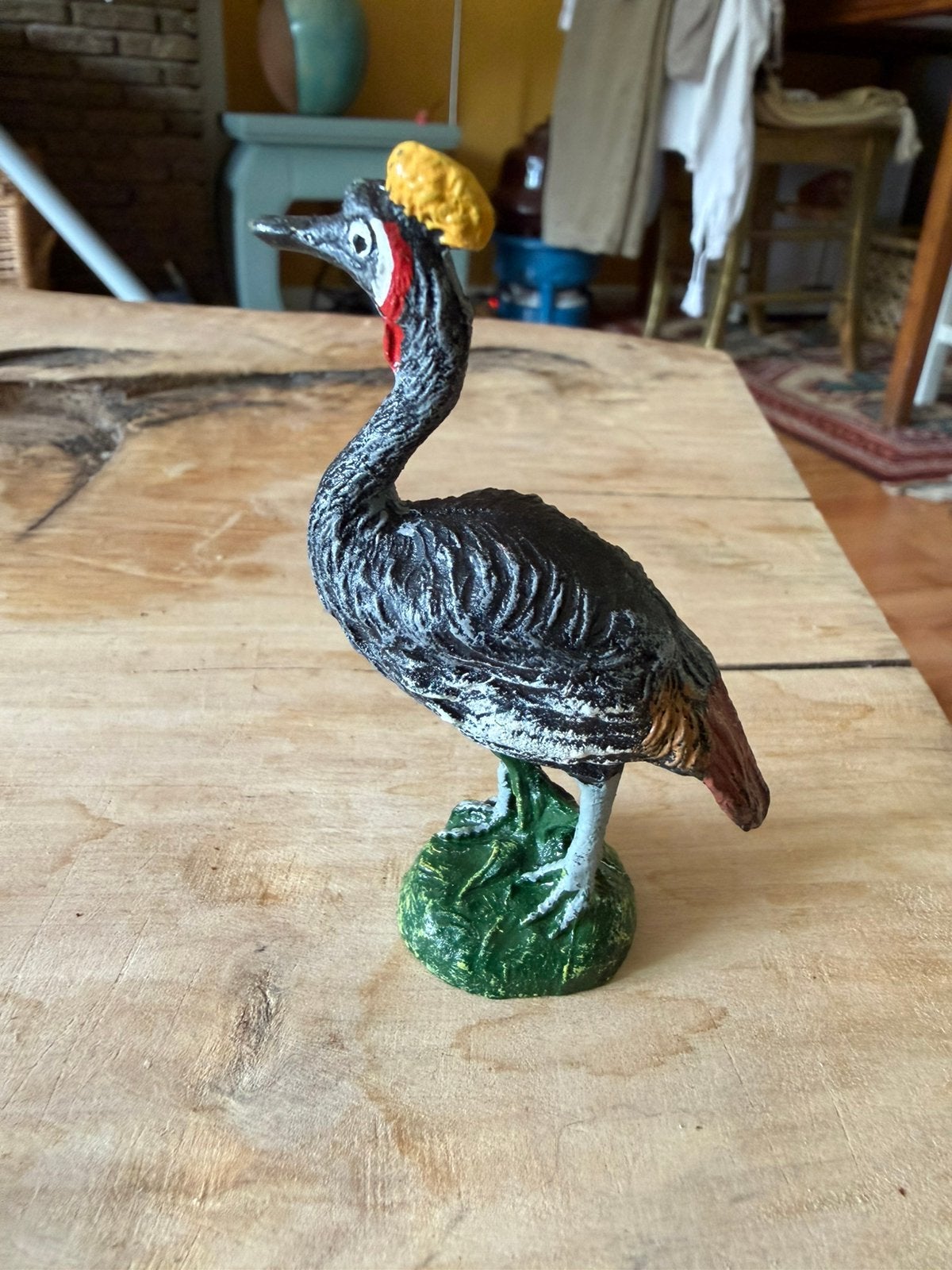 Elastolin kroonkraanvogel, Ophalen of Verzenden