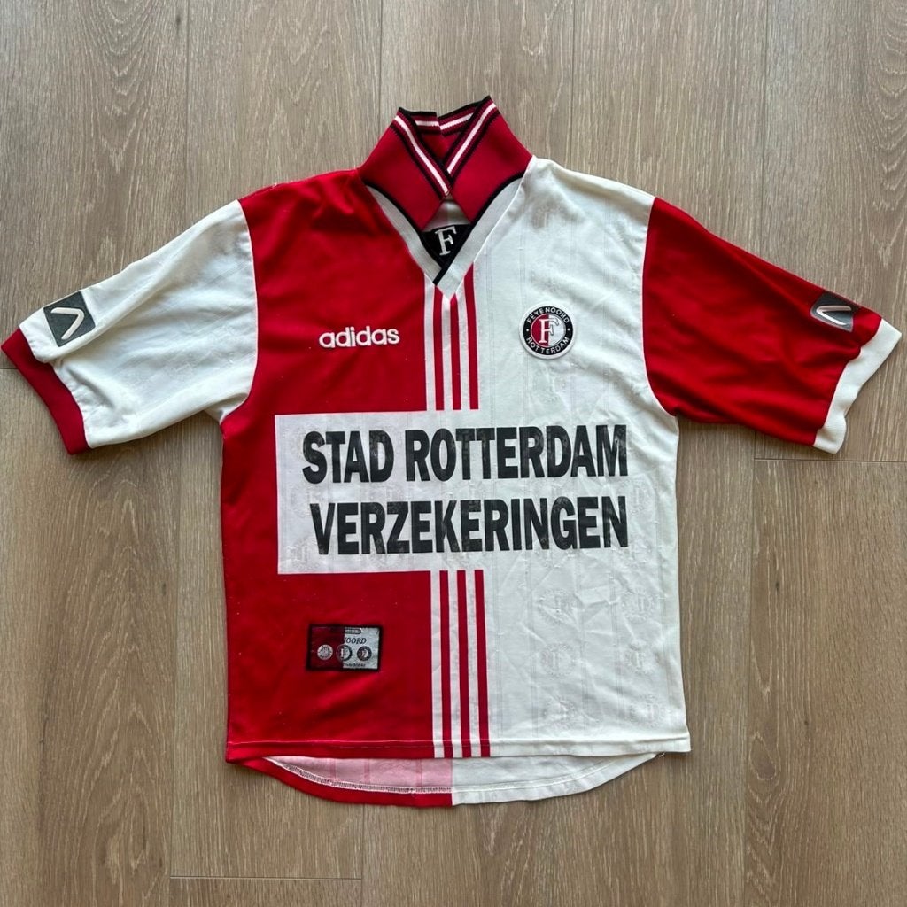 Feyenoord Adidas thuisshirt 1998/1999 - Maat 176, Ophalen of Verzenden, Gebruikt, Feyenoord, Shirt