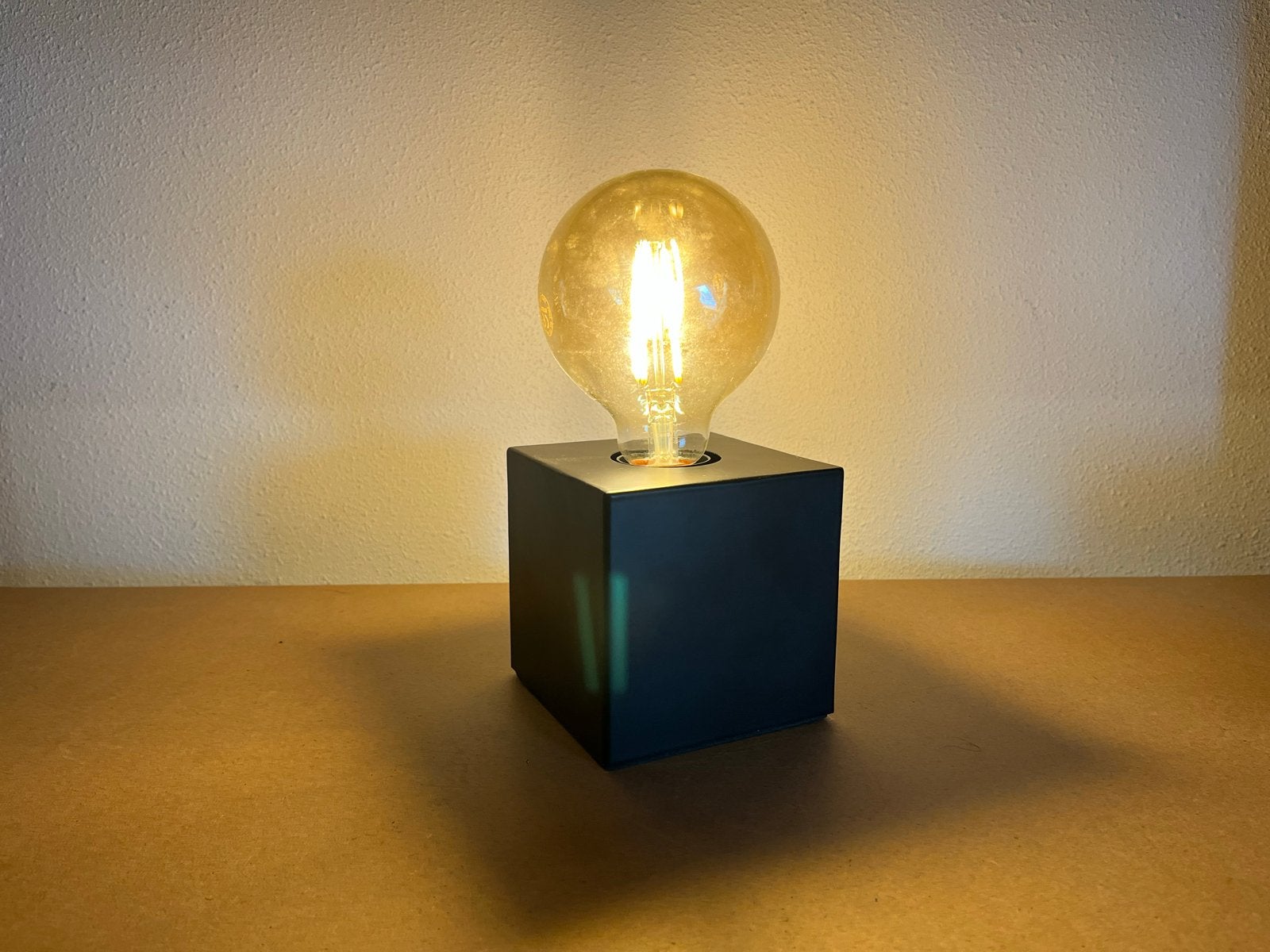 KARWEI Lex Tafellamp Zwart E27 Industrieel - 3 stuks, Huis en Inrichting, LED verlichting, Overige merken, Zo goed als nieuw, Zwart