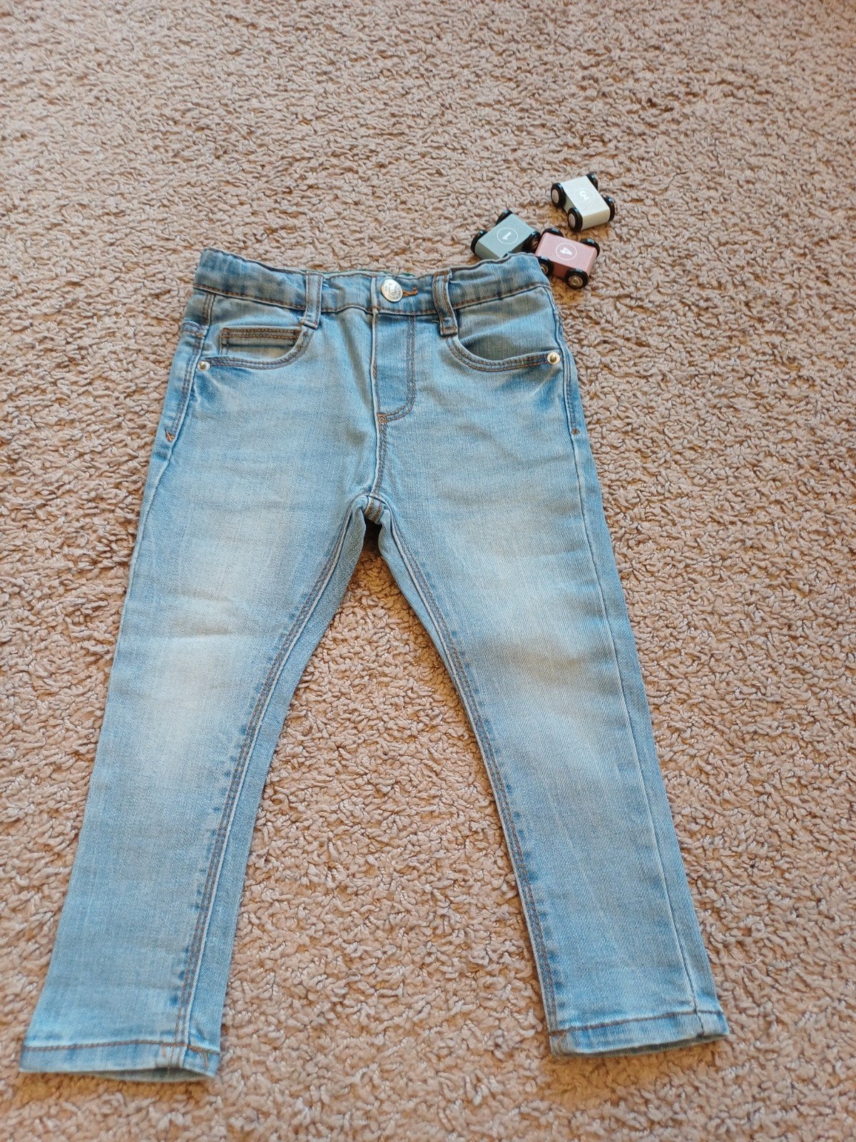 Zara Skinny Jeans Maat 92 (18-24 maanden) | Verstelband, Kinderen en Baby's, Kinderkleding | Maat 92, Ophalen of Verzenden, Zo goed als nieuw