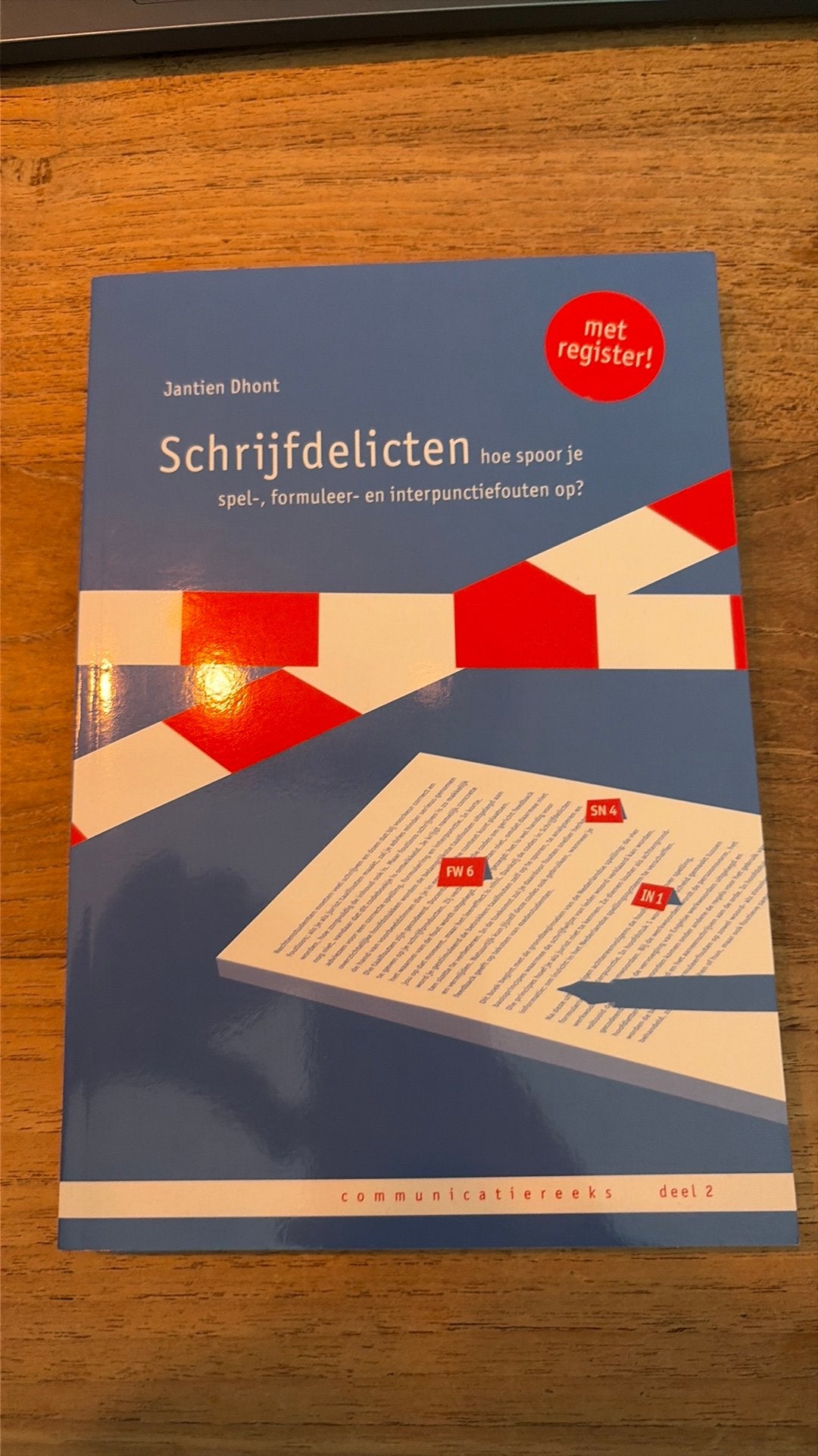 Jantien Dhont - Schrijfdelicten, Ophalen, Jantien Dhont, Zo goed als nieuw, Nederlands