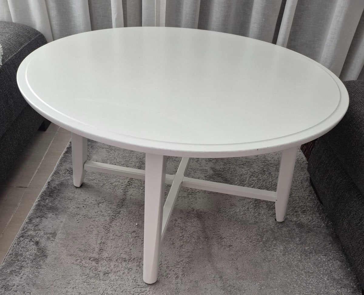 Ikea KRAGSTA, Huis en Inrichting, Tafels | Salontafels, Ophalen, Zo goed als nieuw, Rond, 50 tot 100 cm