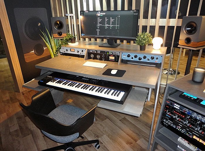 Platform Output Studio Desk | Professionele Producer Desk, Audio, Tv en Foto, Audiokabels en Televisiekabels, Ophalen, Zo goed als nieuw
