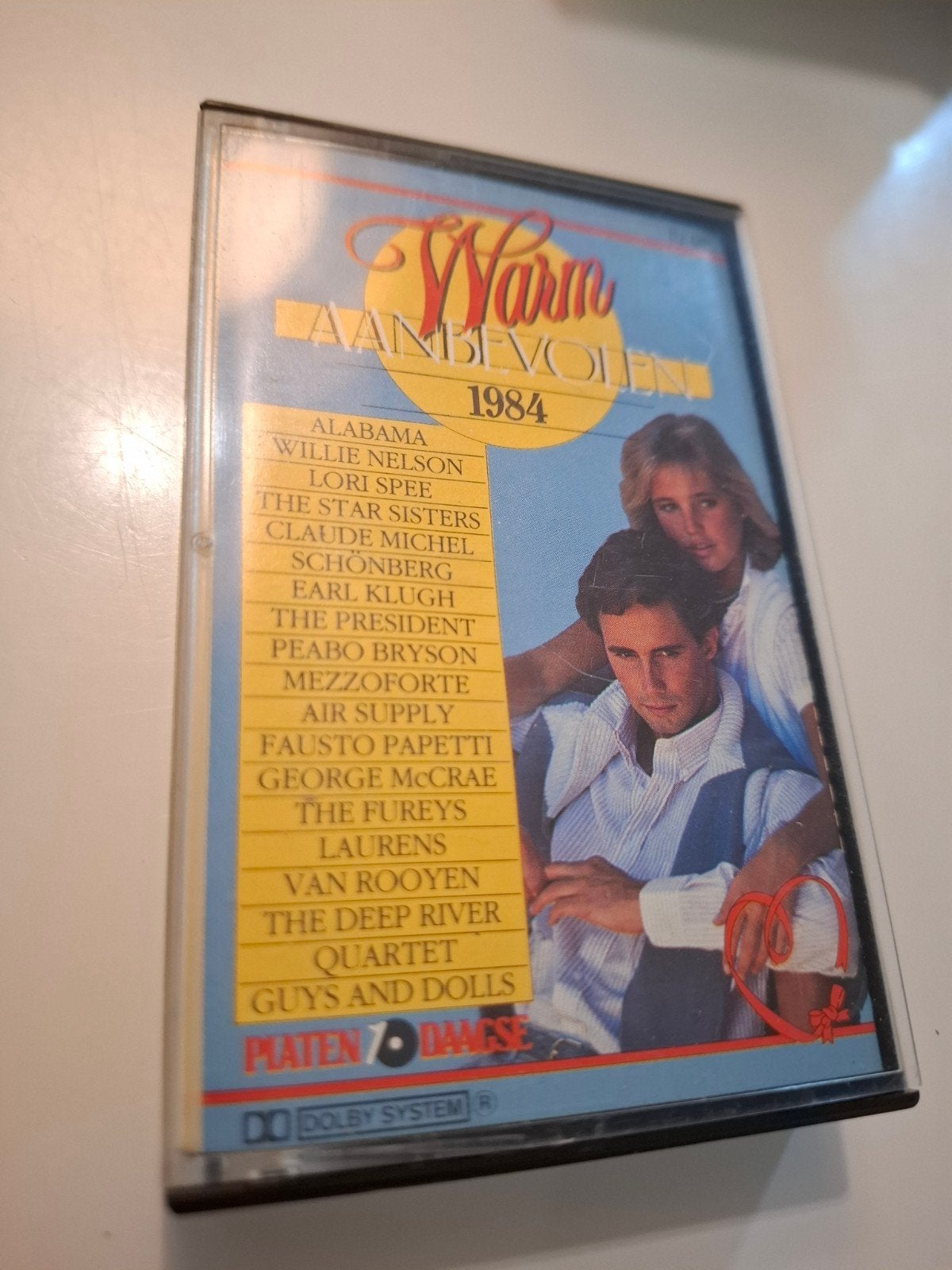 Warm Aanbevolen 1984 Cassettebandje - Diverse Artiesten, Gebruikt, Ophalen of Verzenden, Voorbespeeld, 1 bandje