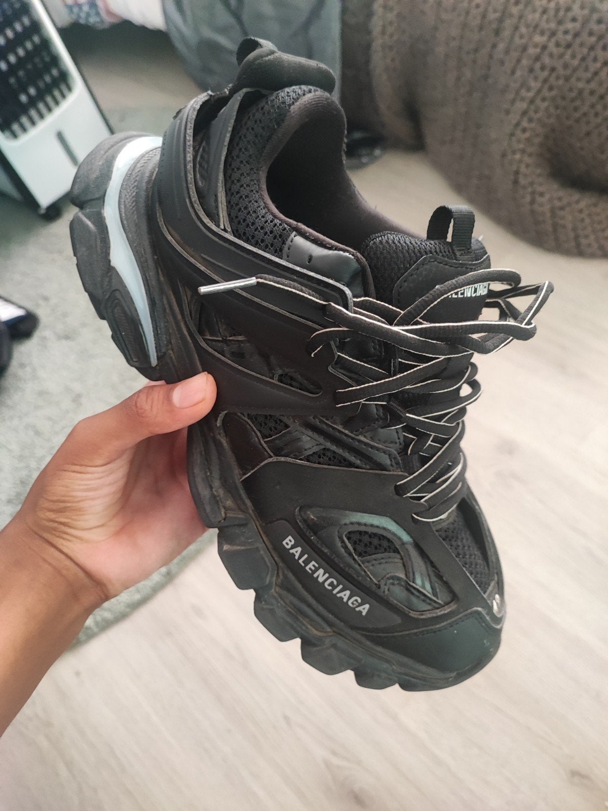 Balenciaga Track Sneakers Maat 42 met doos en extra's, Kleding | Heren, Schoenen, Zwart, Ophalen of Verzenden, Sneakers of Gympen