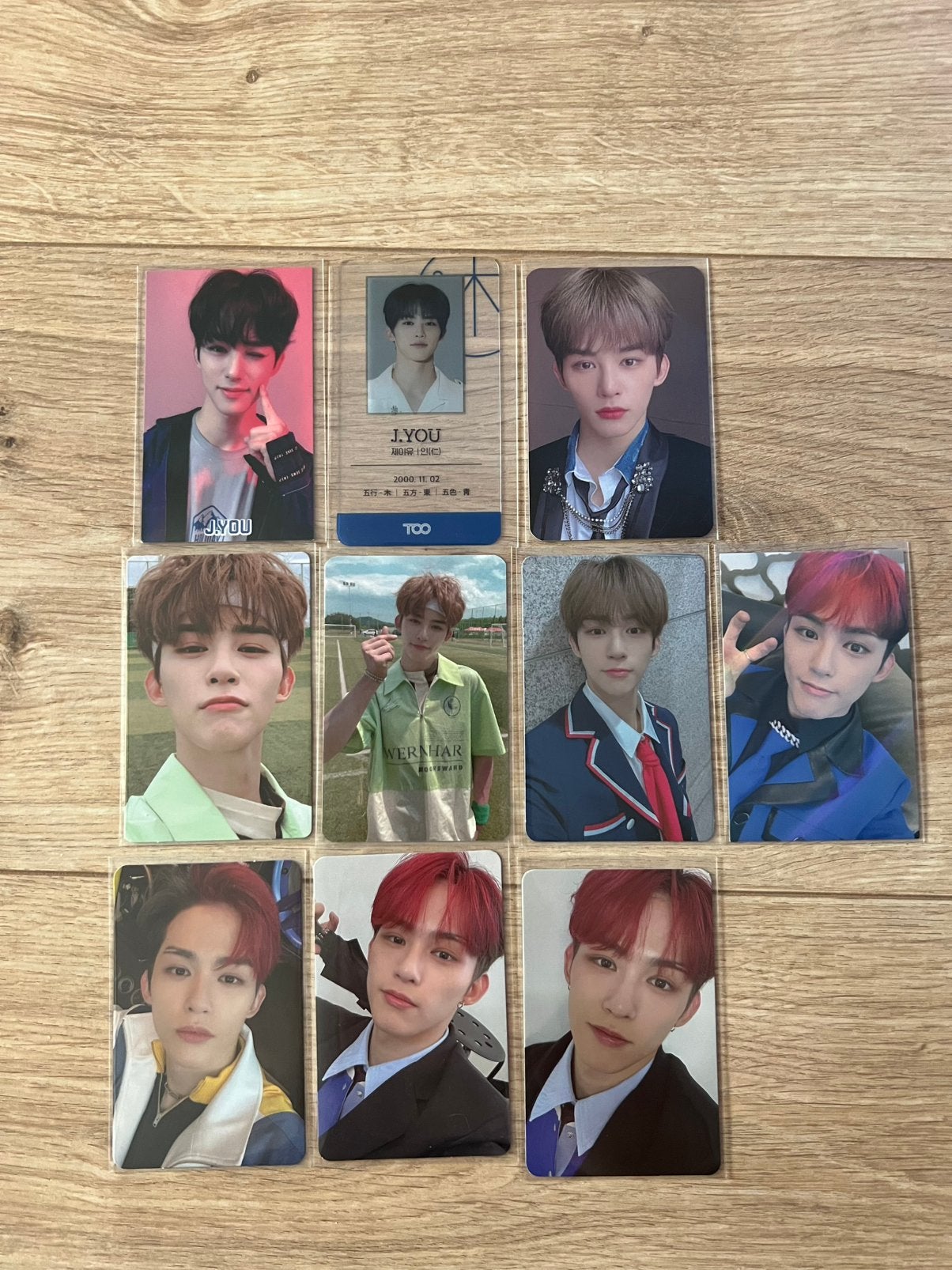 too to1 jyou photocards kpop, Ophalen of Verzenden, Zo goed als nieuw, Foto of Kaart