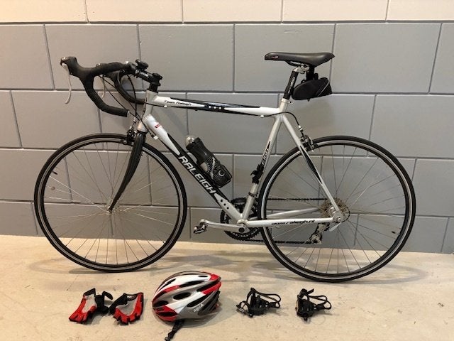 Raleigh race fiets, Fietsen en Brommers, Fietsen | Heren | Sportfietsen en Toerfietsen, 28 inch, 10 tot 15 versnellingen, Velgrem