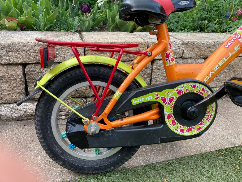 Gazelle Wing kinderfiets 12 inch, Fietsen en Brommers, Fietsen | Kinderfietsjes, Ophalen, Zo goed als nieuw, Minder dan 16 inch