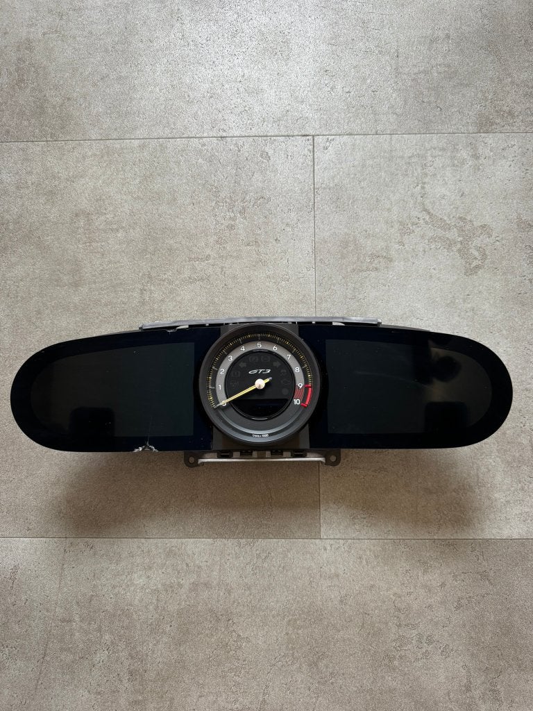 Porsche 911 digitaal dashboard met analoge toerenteller, Auto-onderdelen, Ophalen, Gebruikt, Porsche