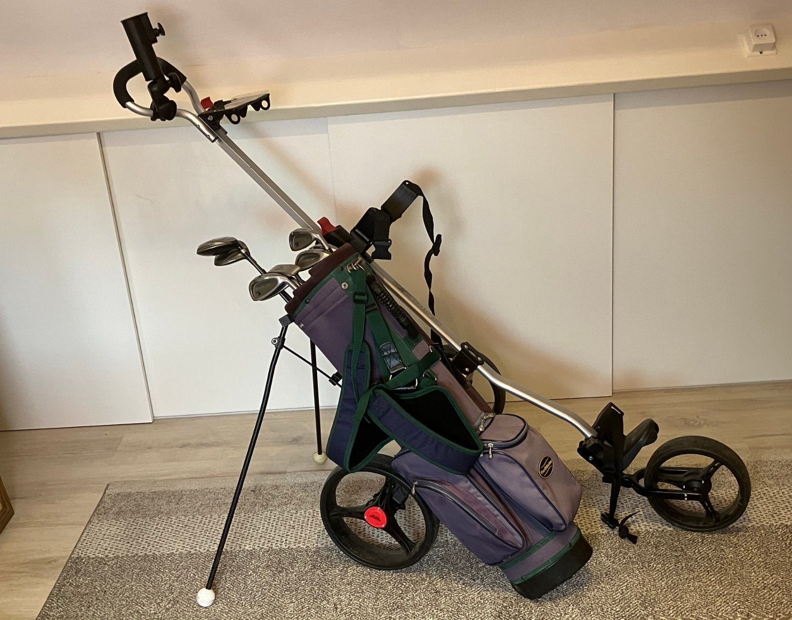 Complete golfset voor dames, Ophalen, Gebruikt, Set