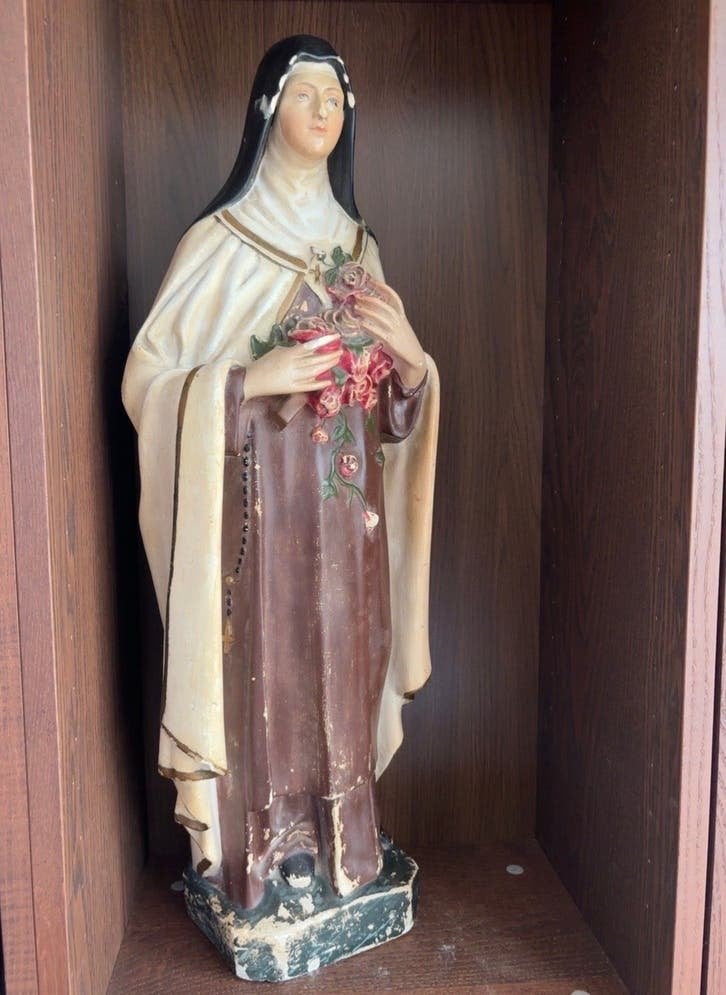Beeld Heilige Theresia van Lisieux - Beeldenfabriek S, Ophalen