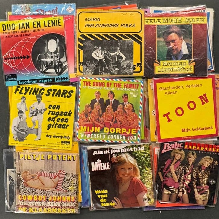 Foto 8 van Ruim 500 Nederlandse singles - telstar etc