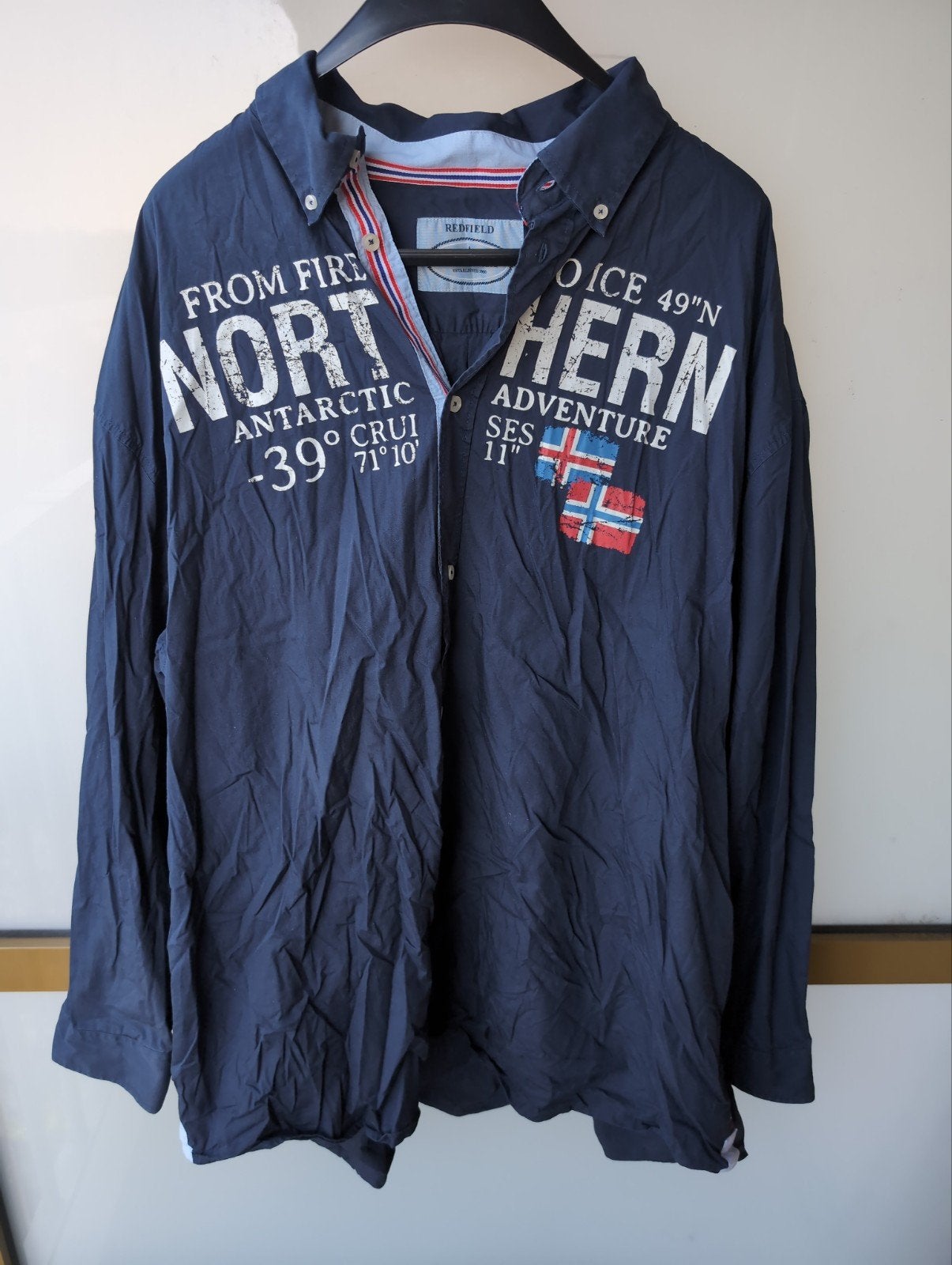 blouse 5xl, Ophalen, Blauw, Overige maten, Redfield