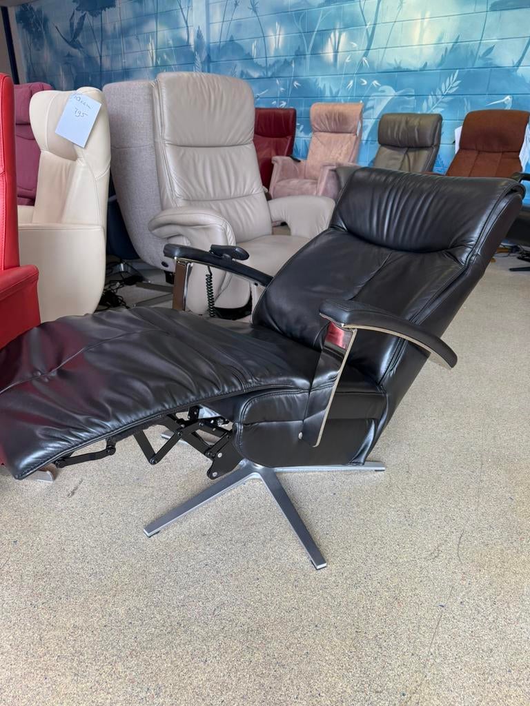 Velderhof sta op stoel relax fauteuil gratis bezorging, Ophalen of Verzenden, Zo goed als nieuw, Leer, Ruim 100 modellen in alle kleuren en maten