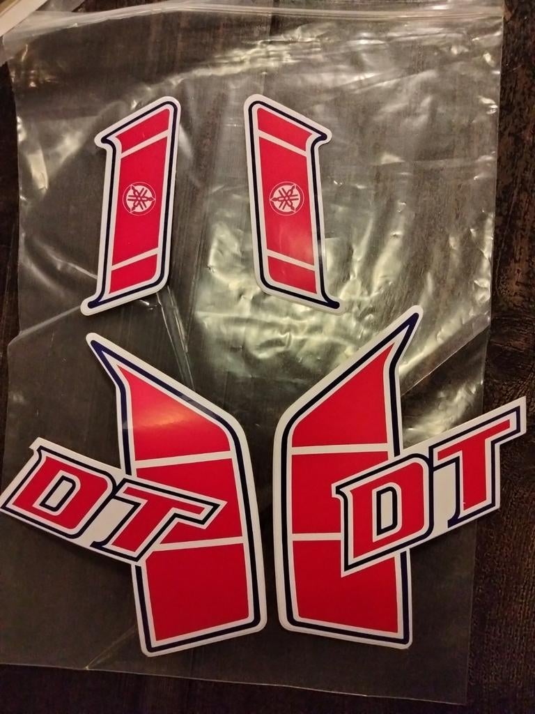 Sticker set Yamaha DT, Ophalen of Verzenden
