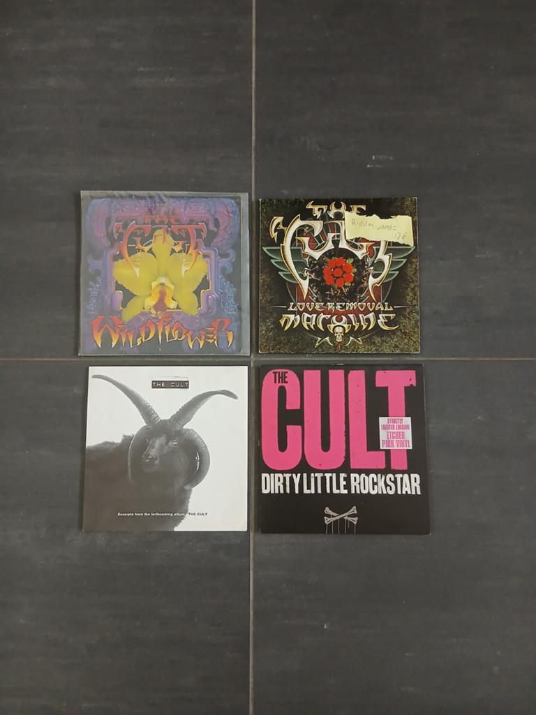 4 maal 7 Inch The Cult, Ophalen of Verzenden, Zo goed als nieuw, Overige formaten, Overige soorten
