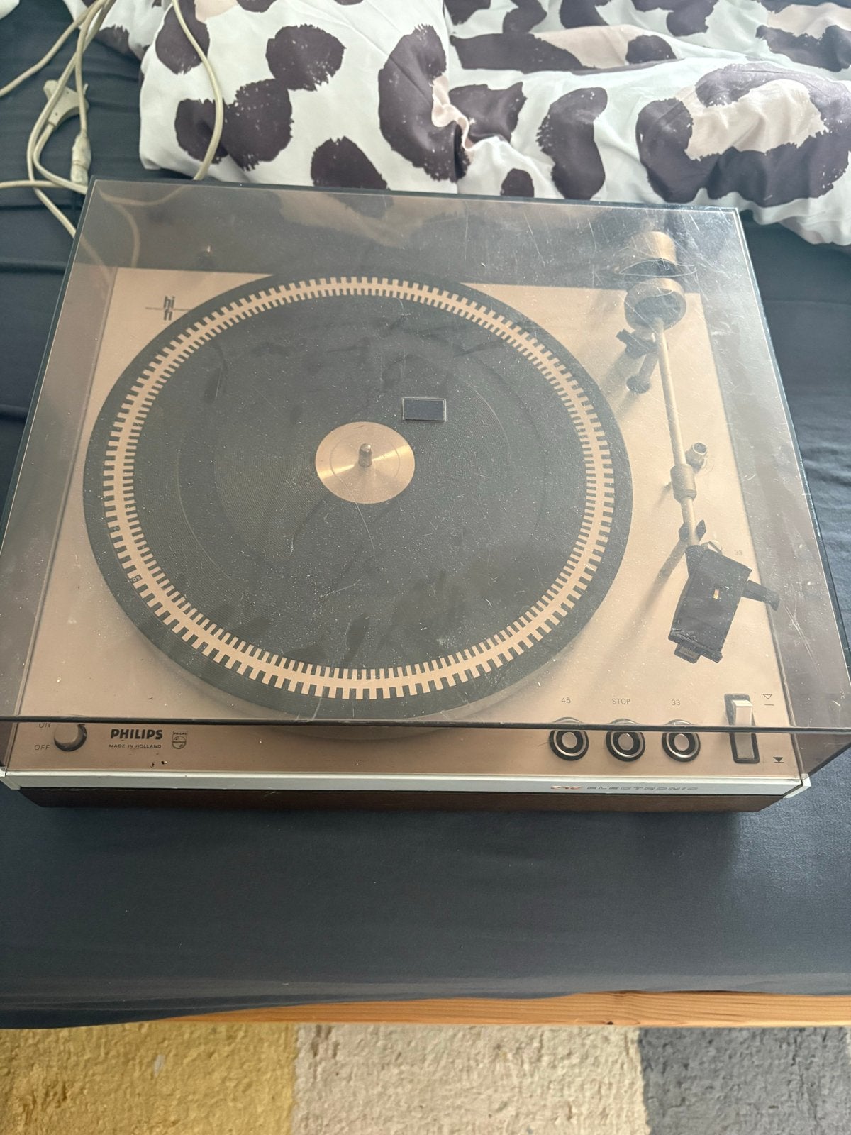 Philips 22GA212/05Z Platenspeler - Defect Hi-Fi, Audio, Tv en Foto, Platenspelers, Gebruikt, Platenspeler, Philips, Ophalen of Verzenden
