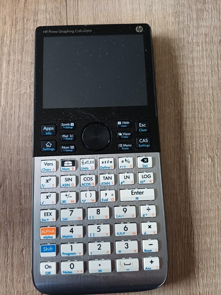 HP PRIME GRAFISCHE REKENMACHINE MET BESCHERMHOES, Ophalen of Verzenden, Grafische rekenmachine, Nieuw