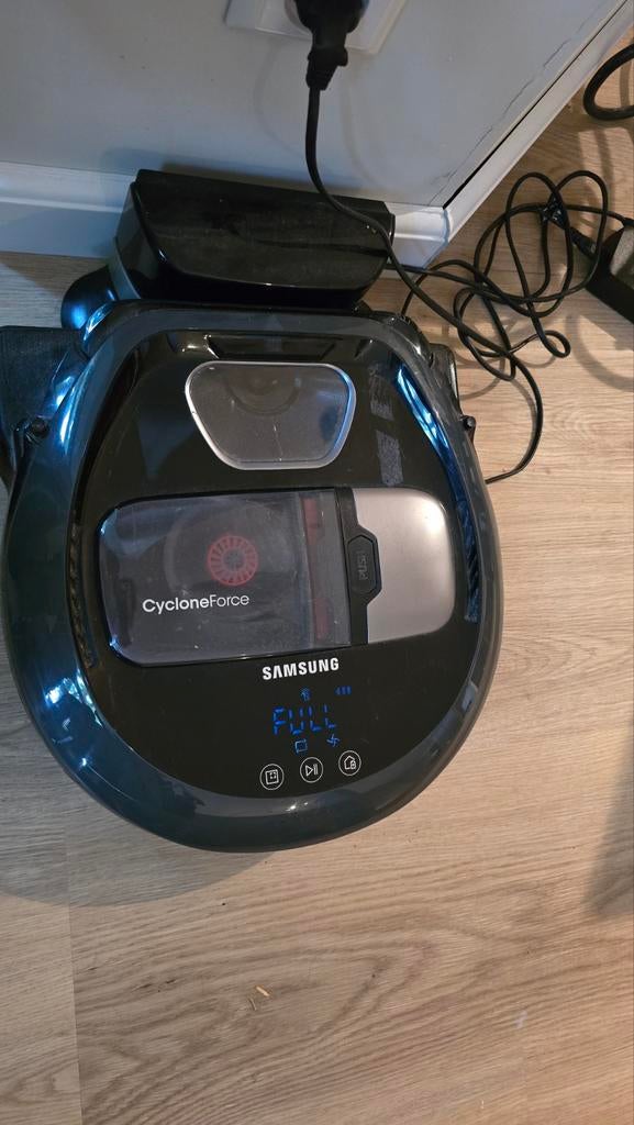 Samsung Robotstofzuiger - CycloneForce, Ophalen of Verzenden, Gebruikt, Reservoir, Robotstofzuiger