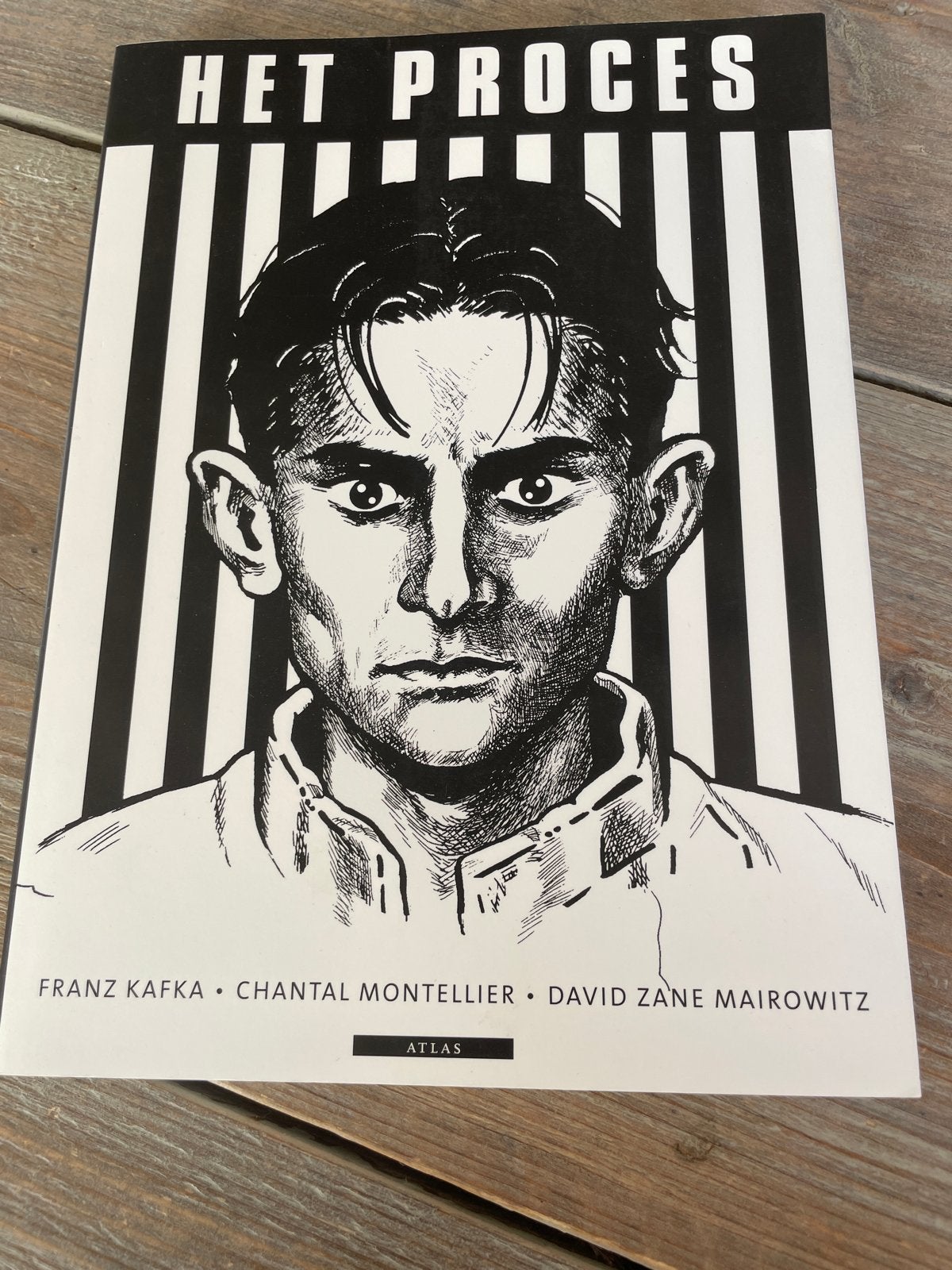 Het Proces - Franz Kafka - Graphic Novel, Eén stripboek, Ophalen of Verzenden, Zo goed als nieuw