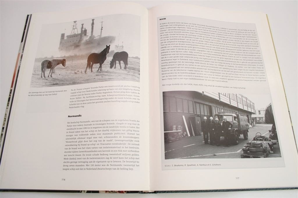 Dwars in het Winschoterdiep — Scheepswerf Pattje 1778-1998, Ophalen of Verzenden, Gelezen