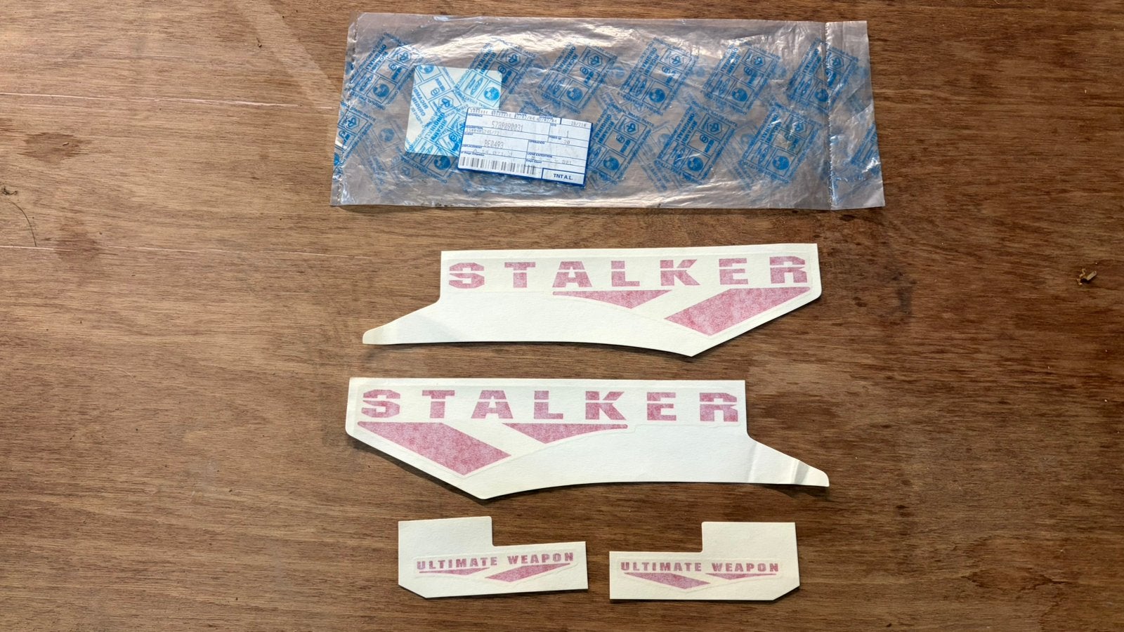 Originele Gilera Stalker stickersets stickers, Ophalen of Verzenden